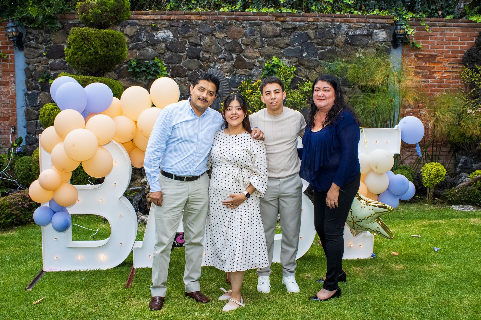 Baby shower: familia